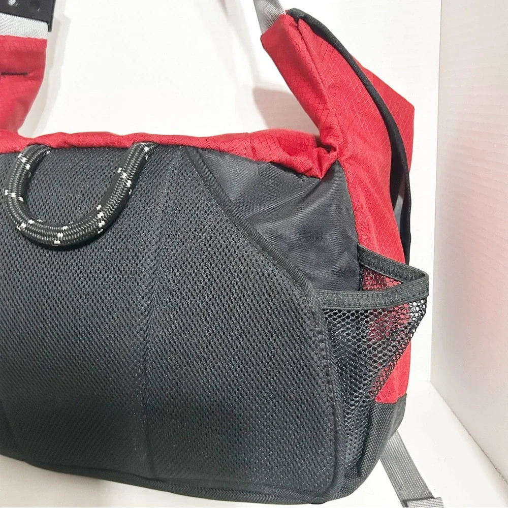 LL Bean Nylon Commuter Courier Messenger Bag Adjustable Padded Shoulder Strap ❤️